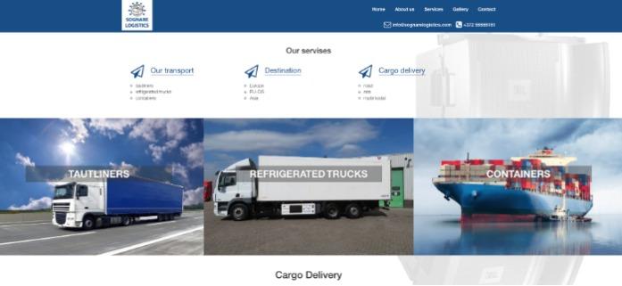 Transport and logistics services