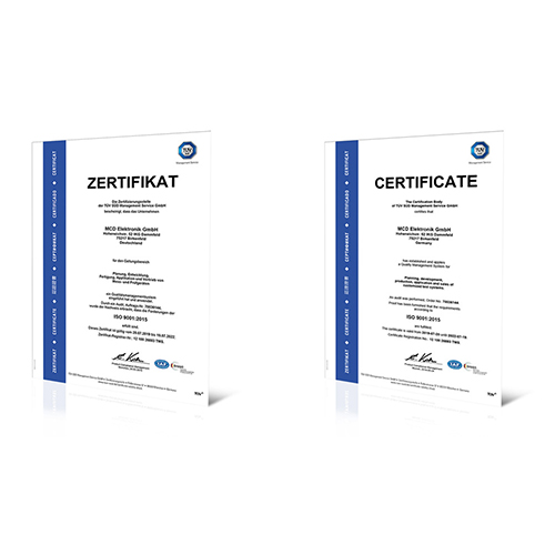 Erfolgreiche ISO-Zertifizierung (DIN EN ISO 9001:2015)