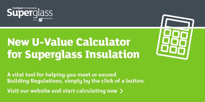 Introducing the new Superglass Insulation U-value calculator