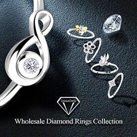 Teemantsõrmuste kollektsioon