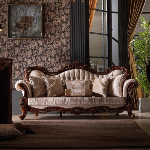 Itaalia mööbli diivanid Luksuslik nahast elutoa komplektid