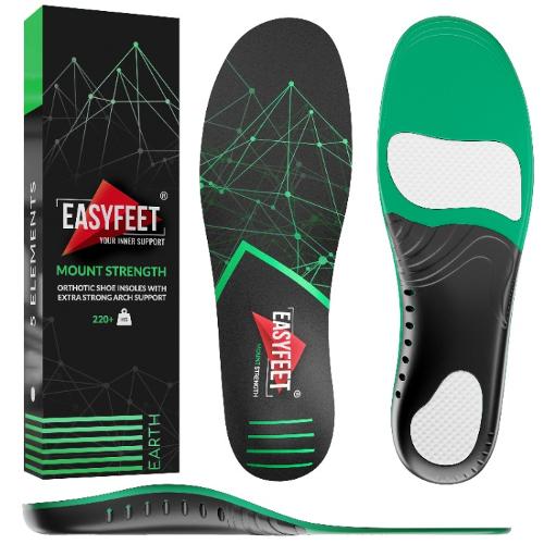{New 2022} 220+ lbs Strong Arch Support Insoles